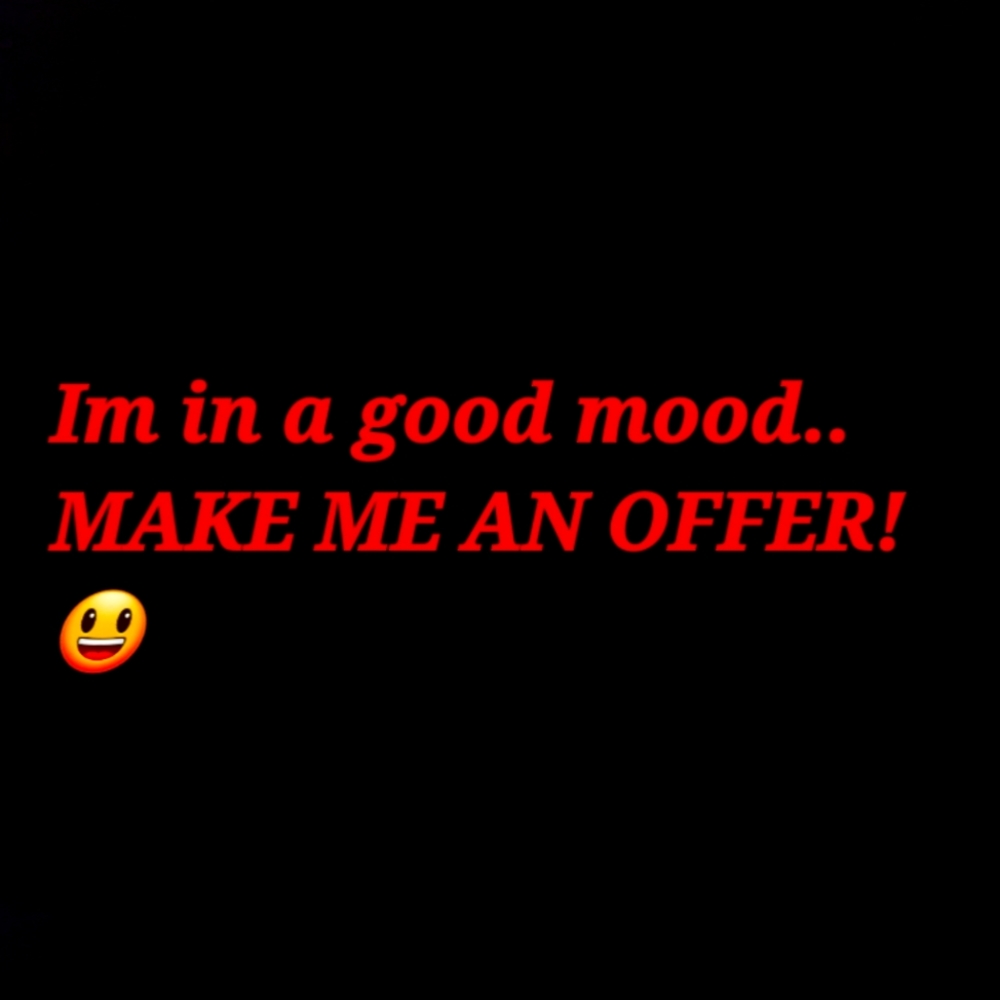Make me an offer!